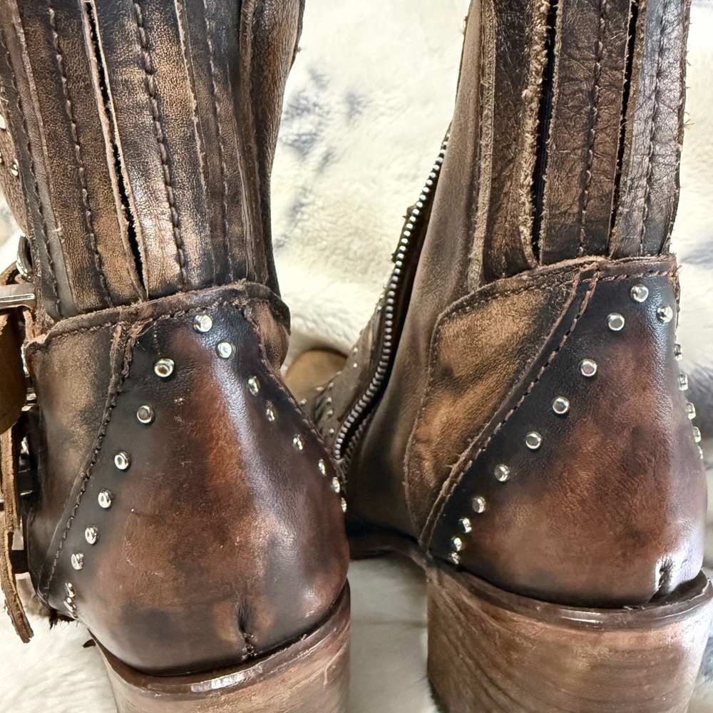 Freebird by Steven Brown Ankle Boots with Silver Accents - Picture 6 of 8
